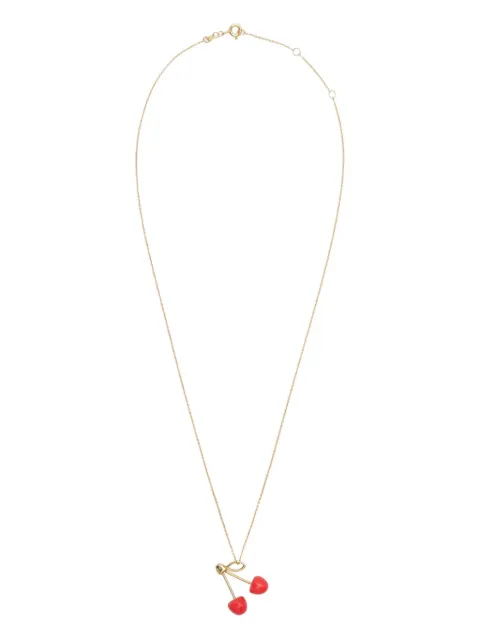 Aliita 9K yellow-gold Cereza pendant necklace