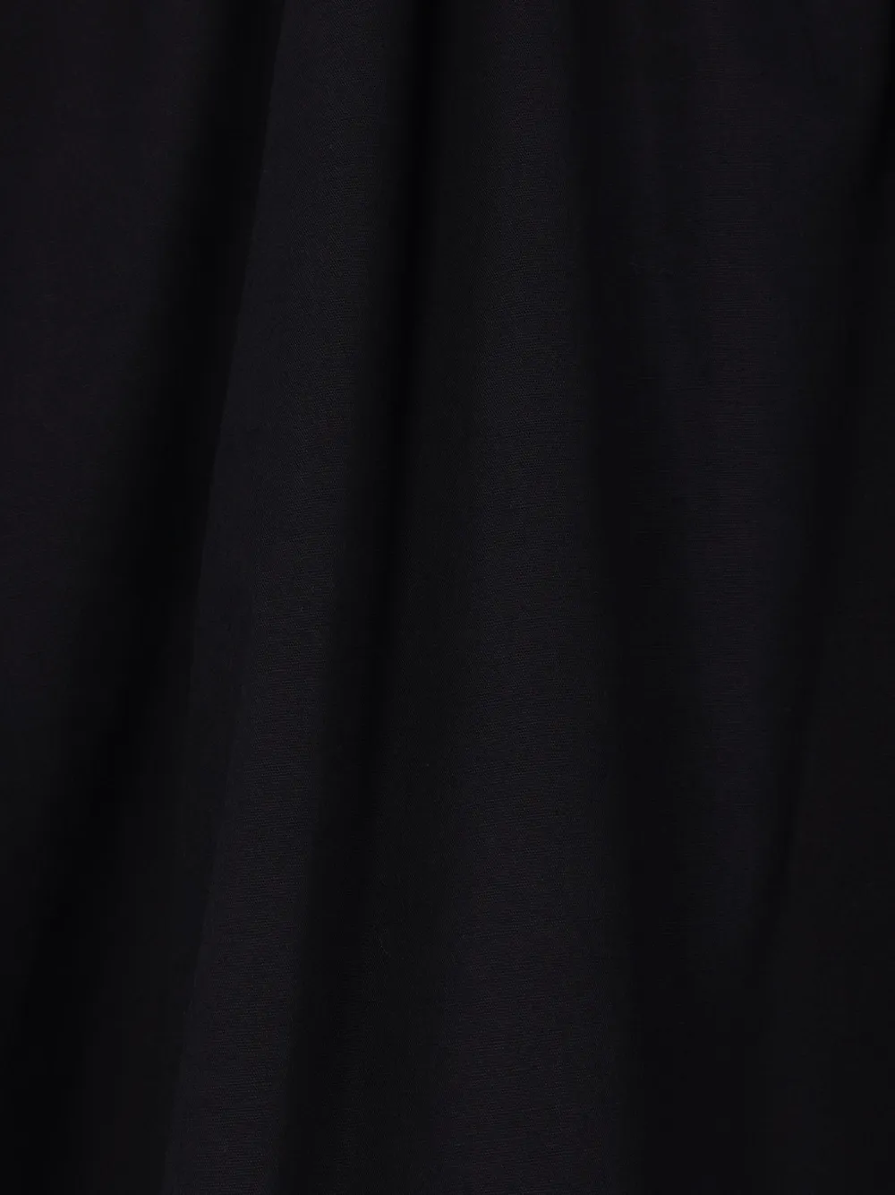 Noir Kei Ninomiya Midi-jurk met pofmouwen Zwart