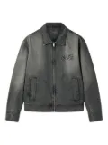 Axel Arigato denim zip-up jacket - Grey