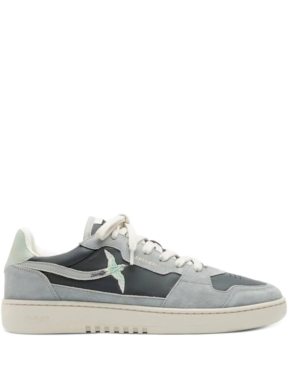 Axel Arigato suede panelled low-top sneakers Blue