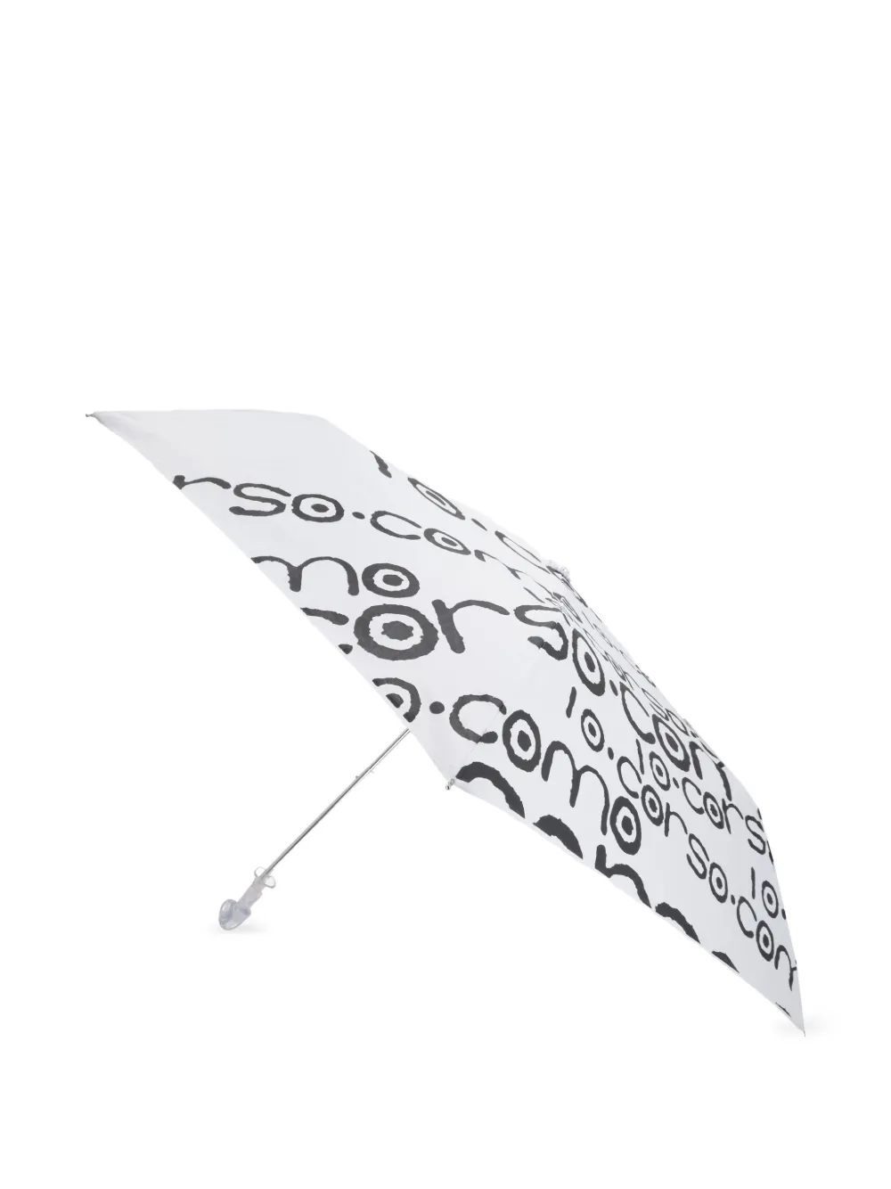 10 CORSO COMO logo-print umbrella | White | Image 1