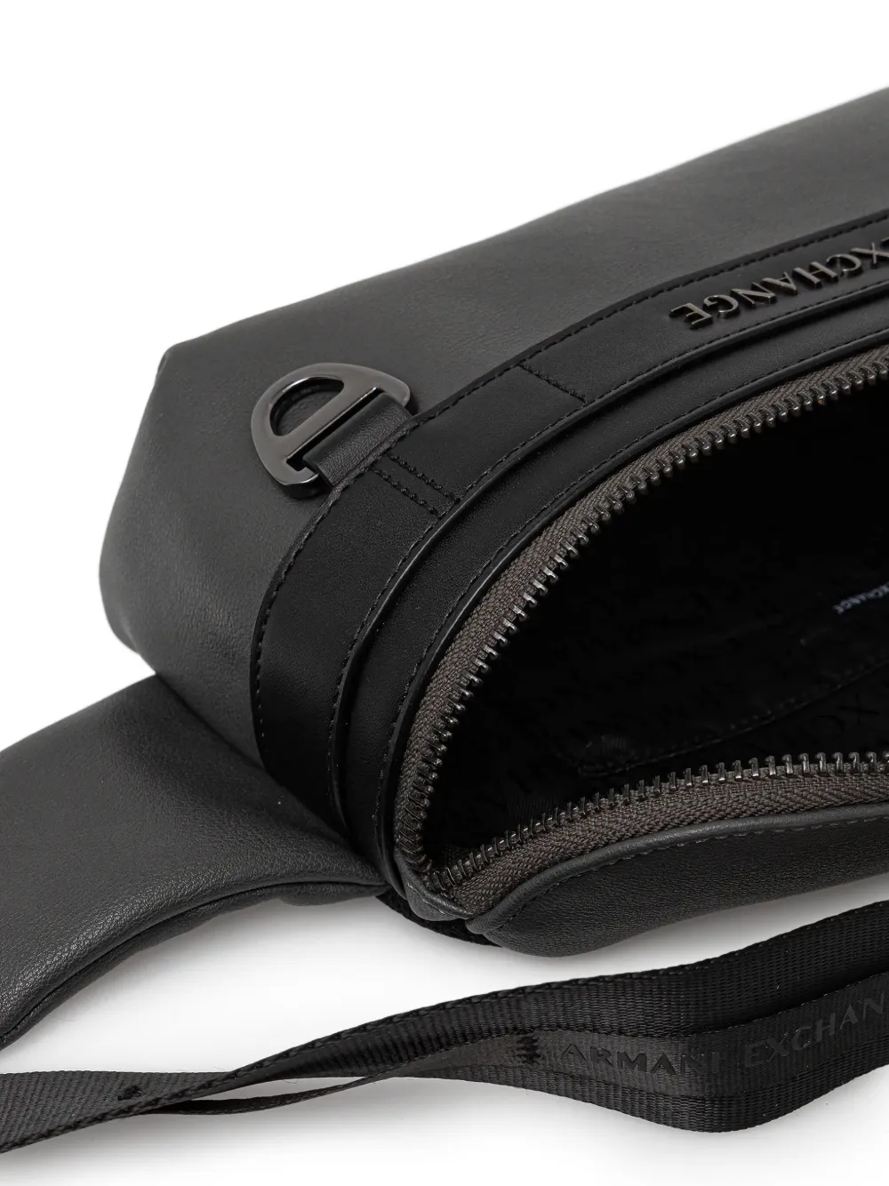 Armani Exchange Heuptas met logoplakkaat - Grijs