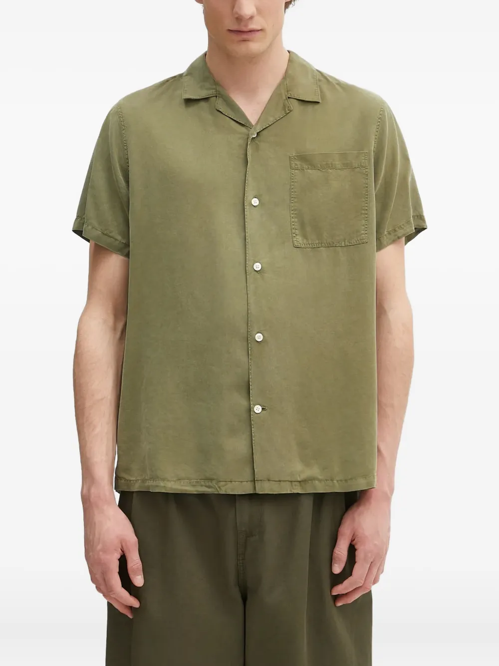 Barbour lyocell shirt - Verde