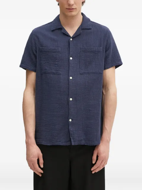 Barbour revere-collar pocket shirt