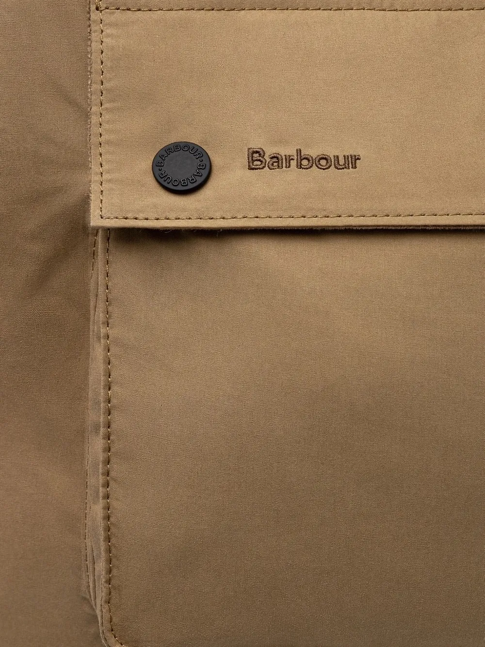 Barbour Transport 3-Way shopper met logoplakkaat Bruin