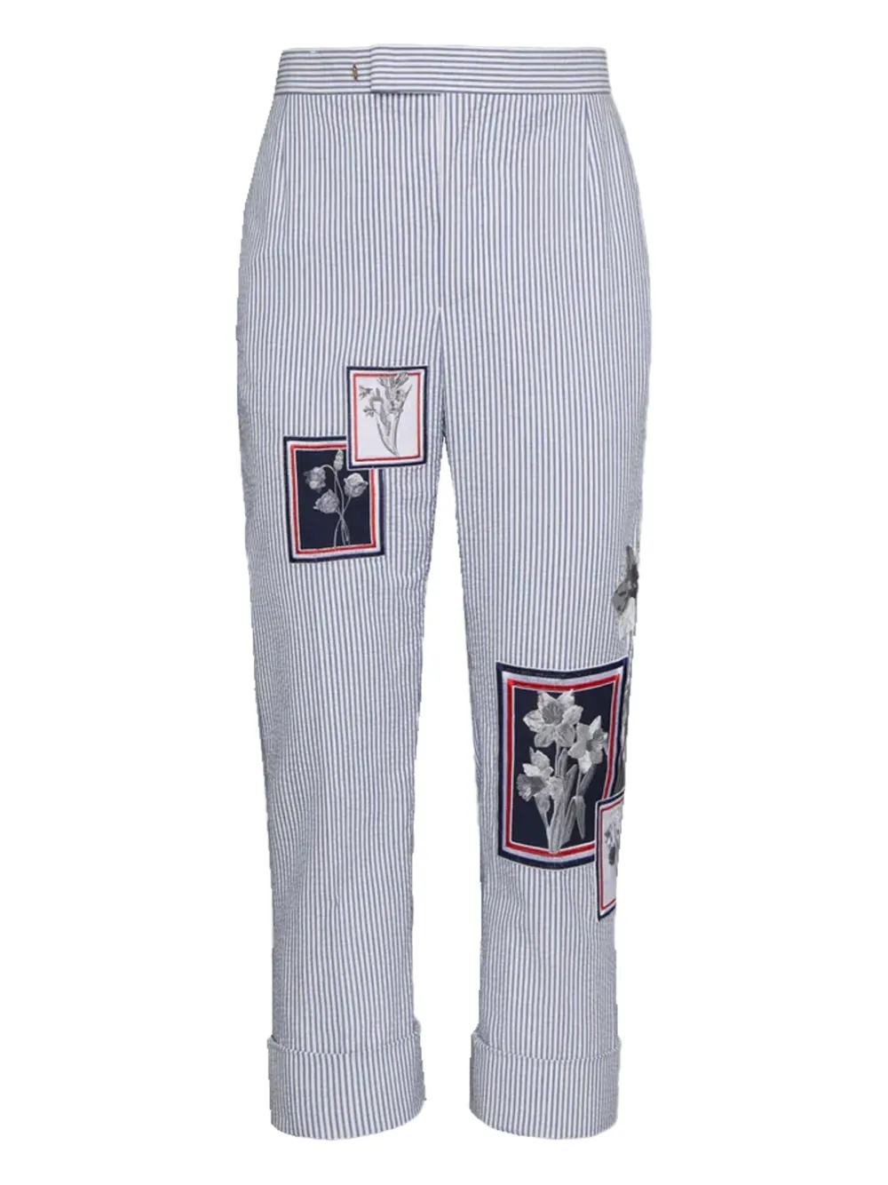 Thom Browne Pantaloni a righe - Blu