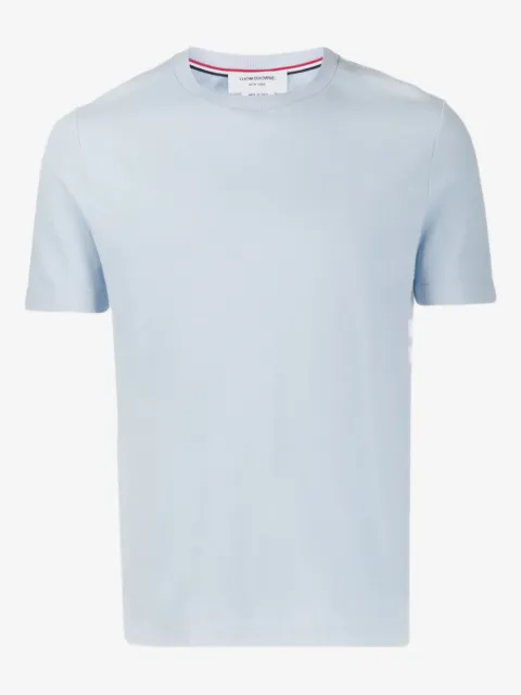 Thom Browne playera con cuello redondo