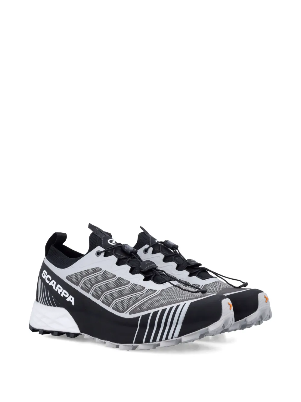 SCARPA mesh-panelled trail running shoes Grey