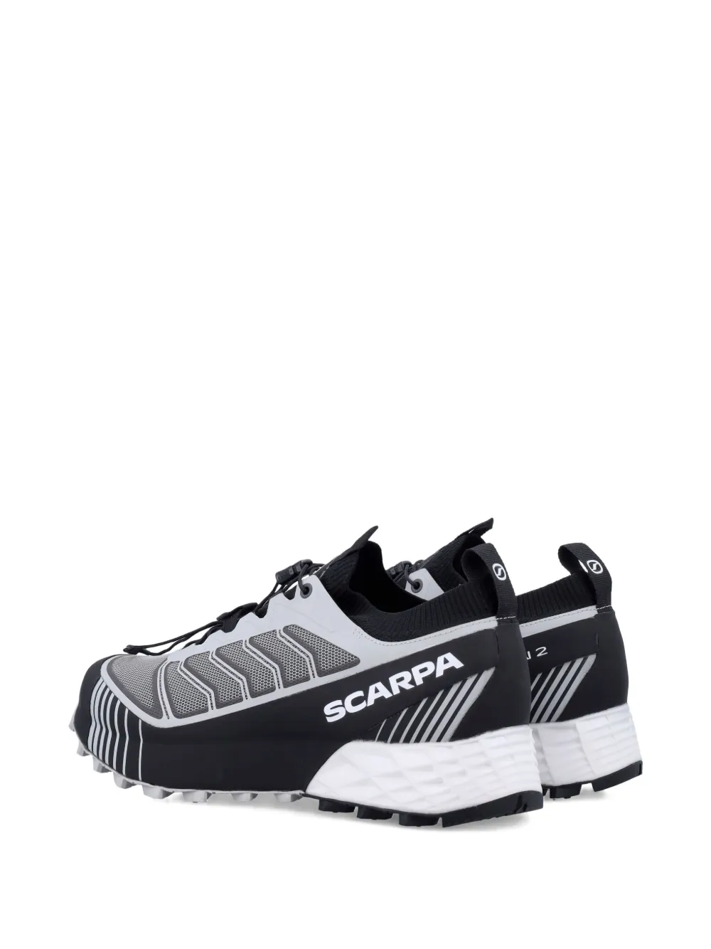 SCARPA mesh-panelled trail running shoes Grey