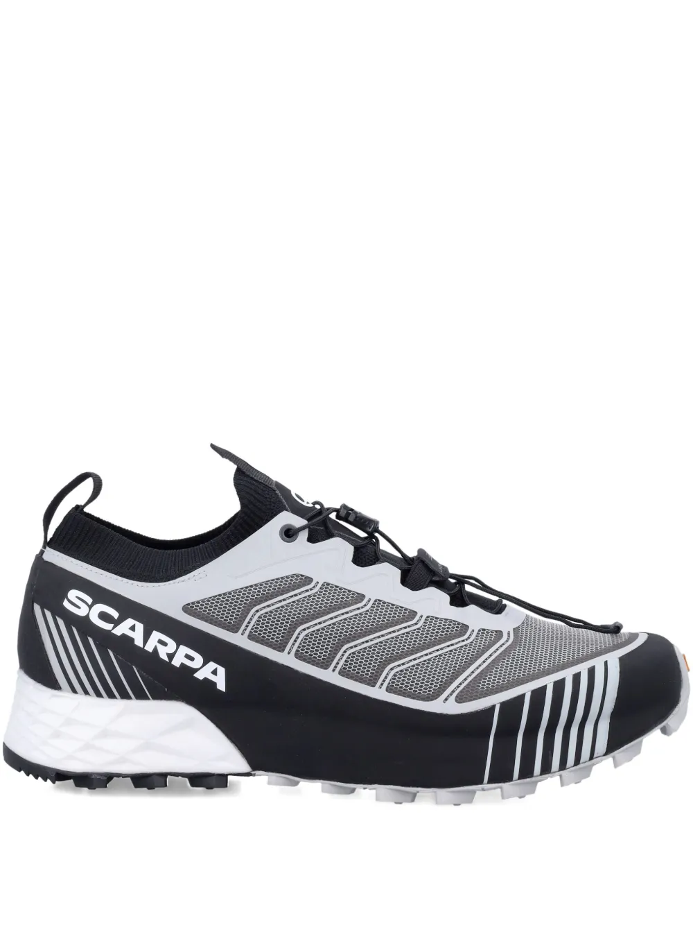 SCARPA mesh-panelled trail running shoes Grey