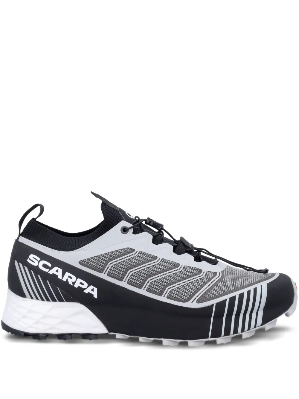 SCARPA mesh-panelled trail running shoes Grey