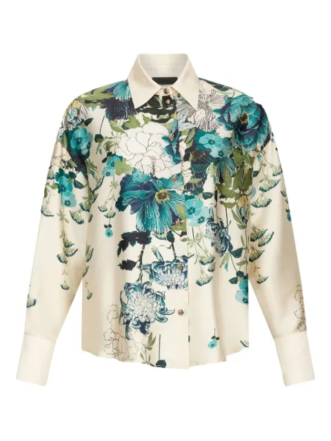 LIU JO printed twill shirt