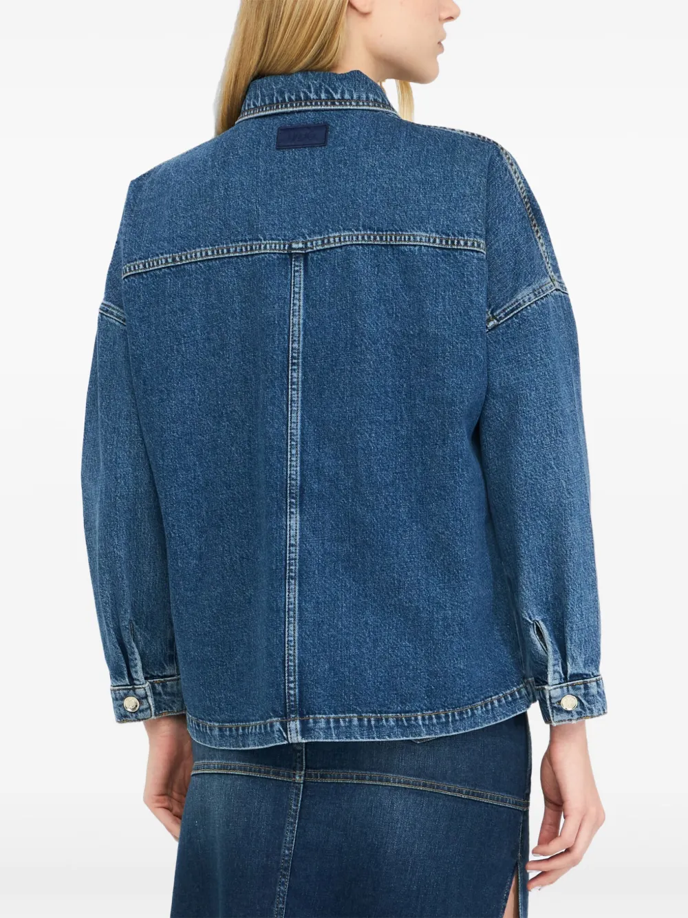 LIU JO Denim jack Blauw