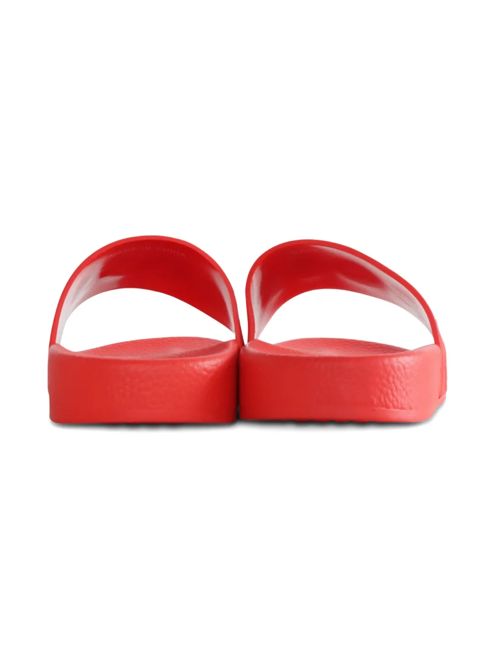 BOSS Kidswear logo-detail slides Rood