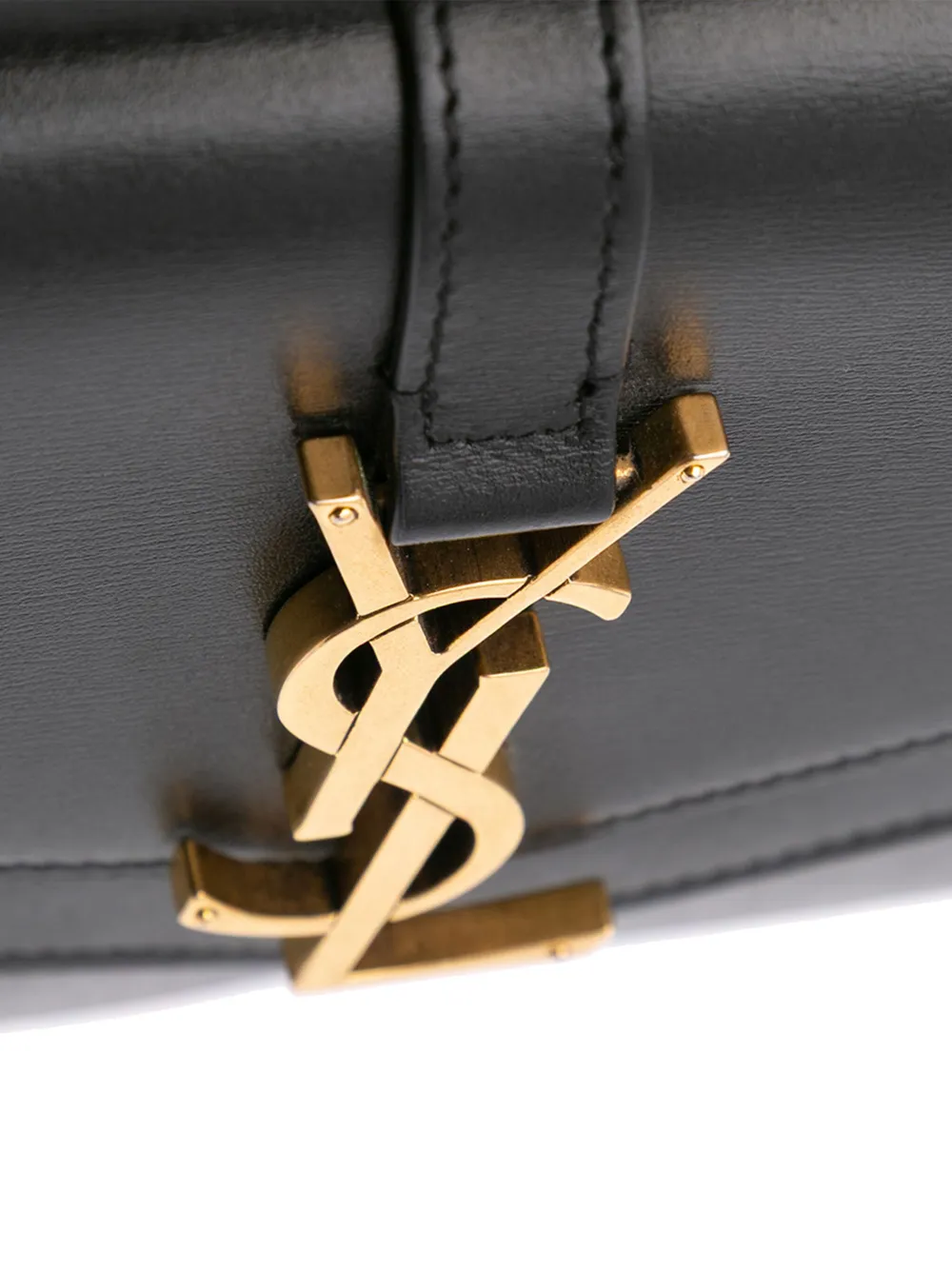 Pre-owned Saint Laurent 2018 Leather Monogram Sulpice Clutch Bag