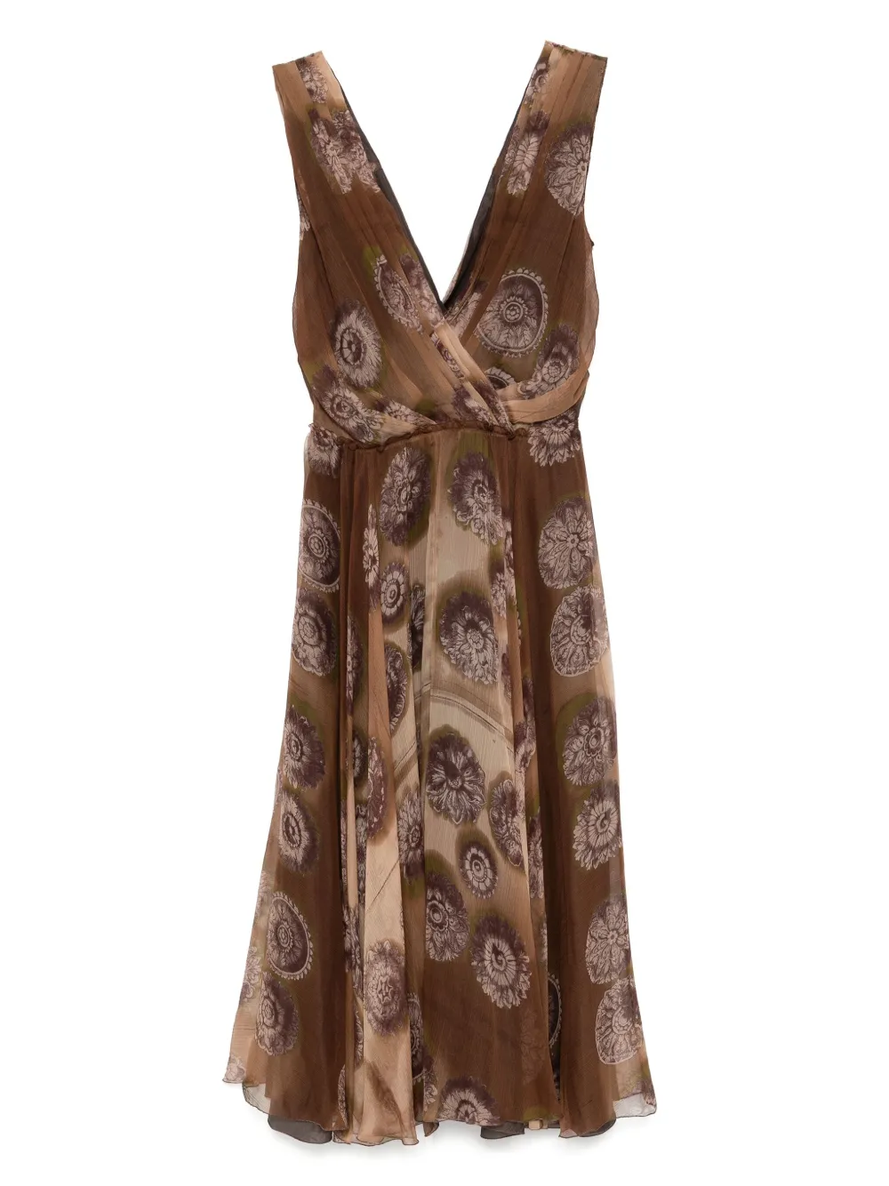 Prada Pre-Owned printed chiffon dress | Image 2