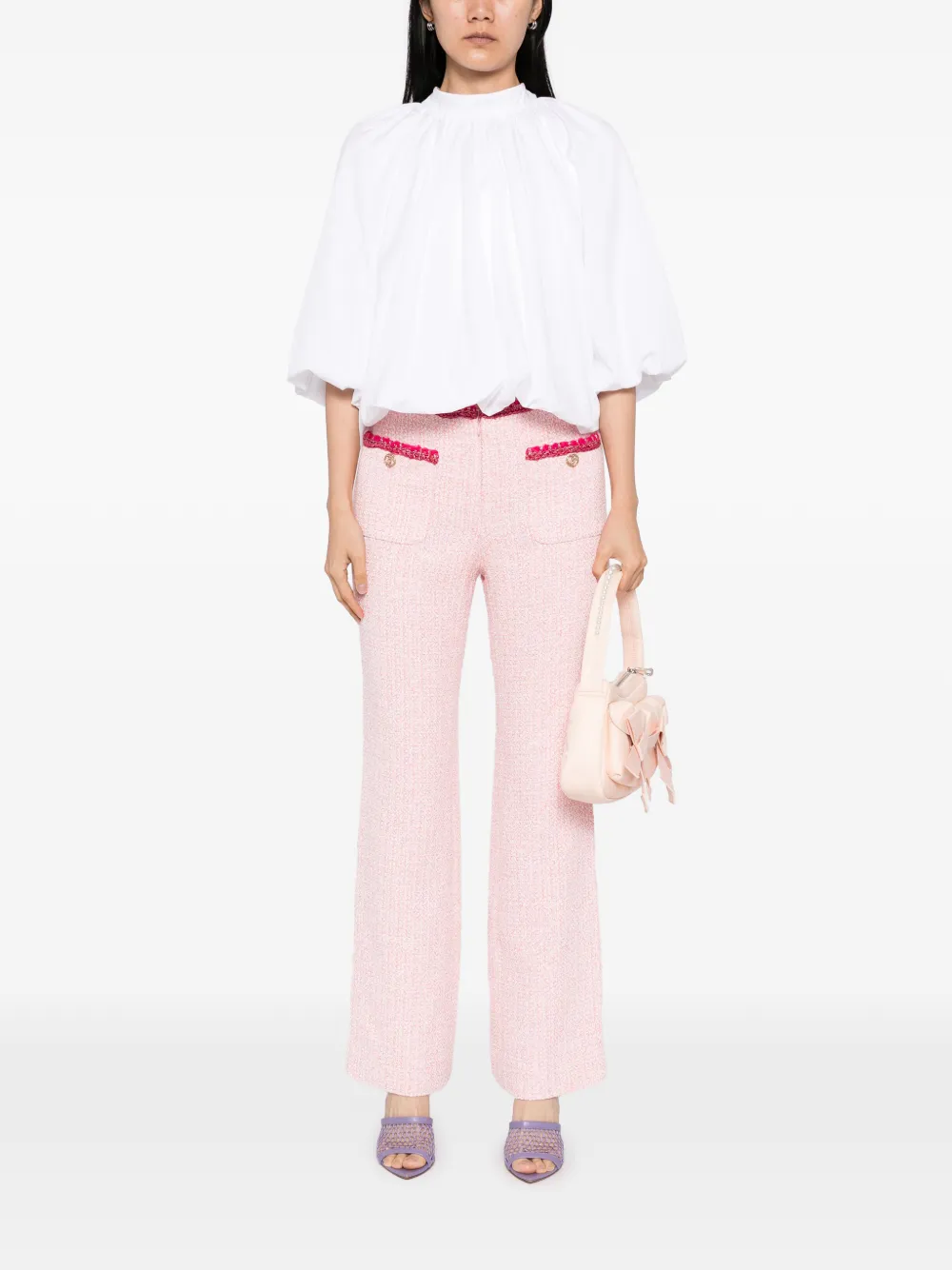 CHANEL Pre-Owned tweed trousers | Image 2