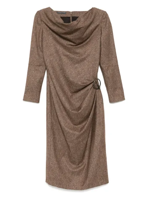 Alexander McQueen Pre-Owned brooch dress