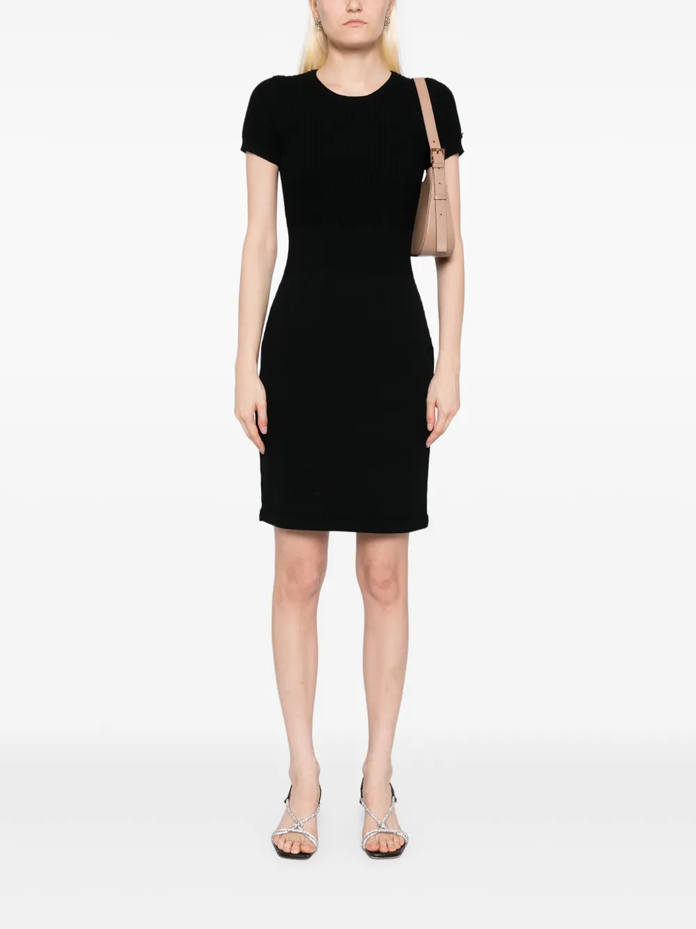 CHANEL Pre-Owned Wollen jurk - Zwart