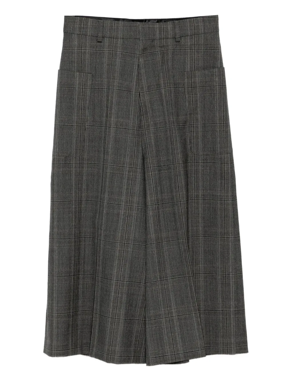 Céline Pre-Owned tartan culottes | Brown | Image 1
