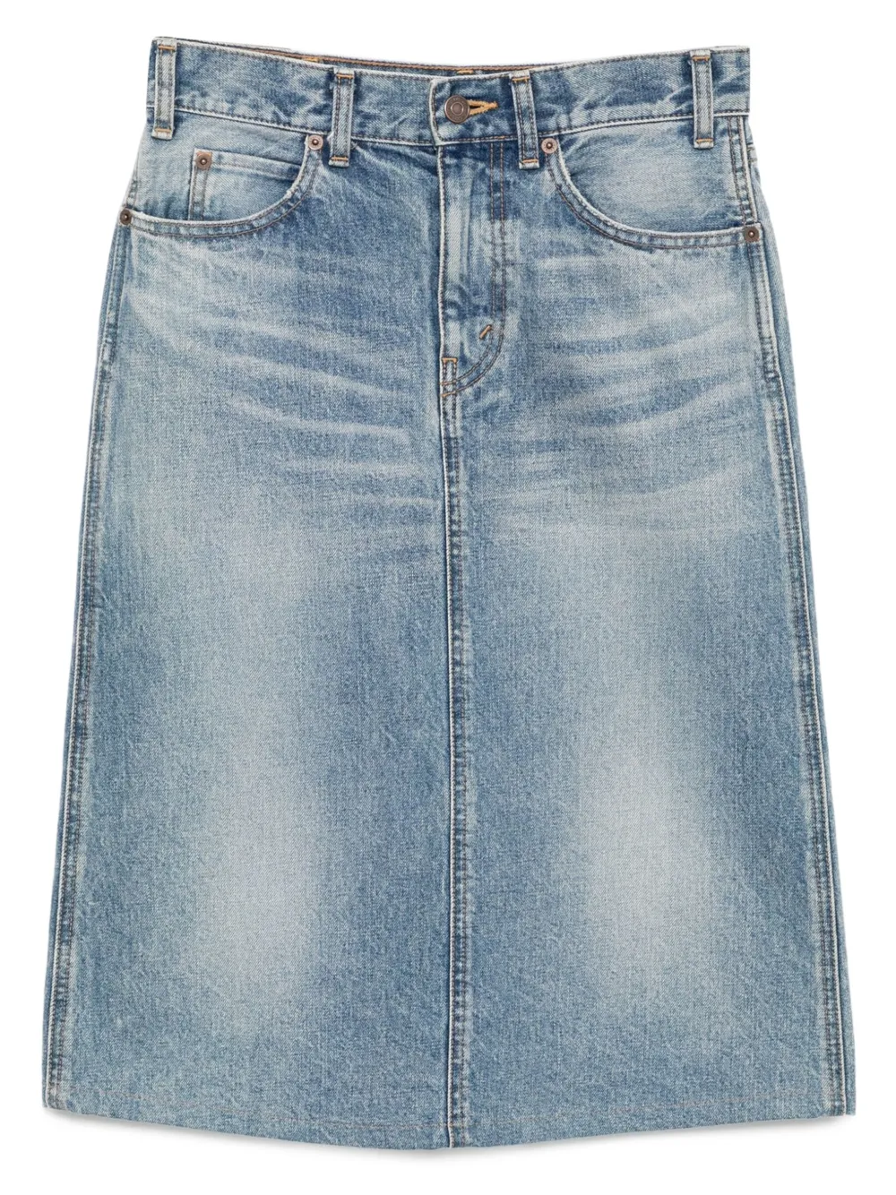 Céline Pre-Owned denim skirt | Blue | Image 1