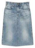 Celine Pre-Owned denim skirt - Blue