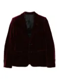 Céline Pre-Owned velvet blazer - Red