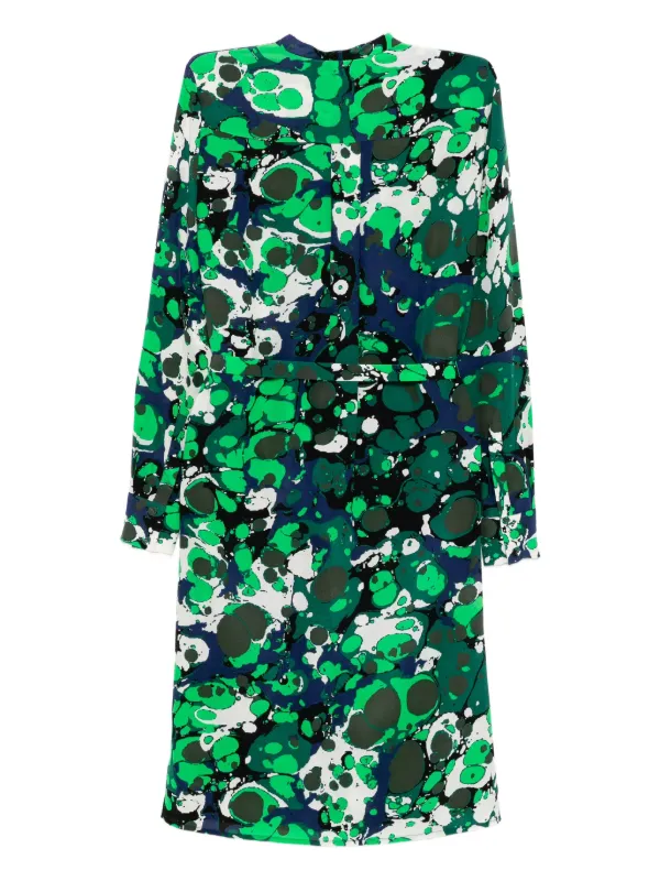 bottega veneta green dress Bottega Veneta - A green dress 640077V07S0