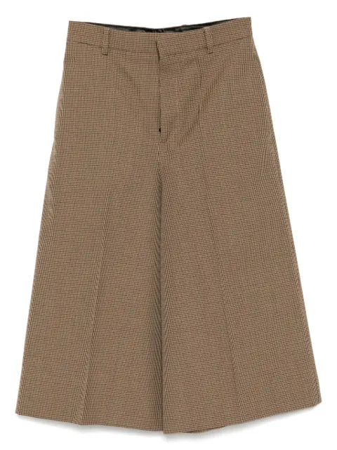 Céline Pre-Owned houndstooth culotte pants