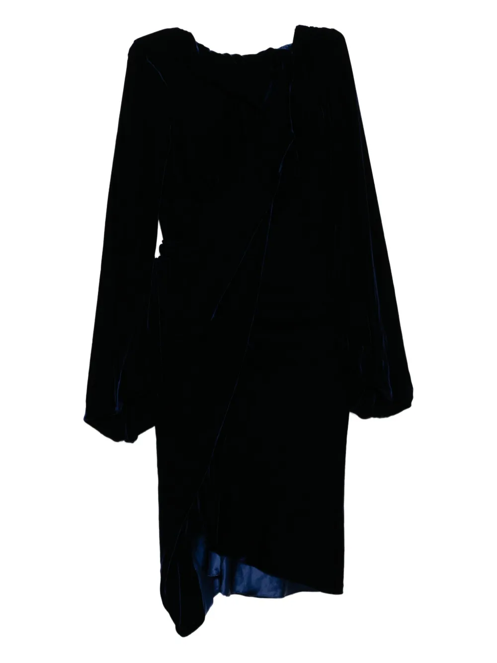 Alexander McQueen Pre-Owned velvet dress | Blue | Image 1