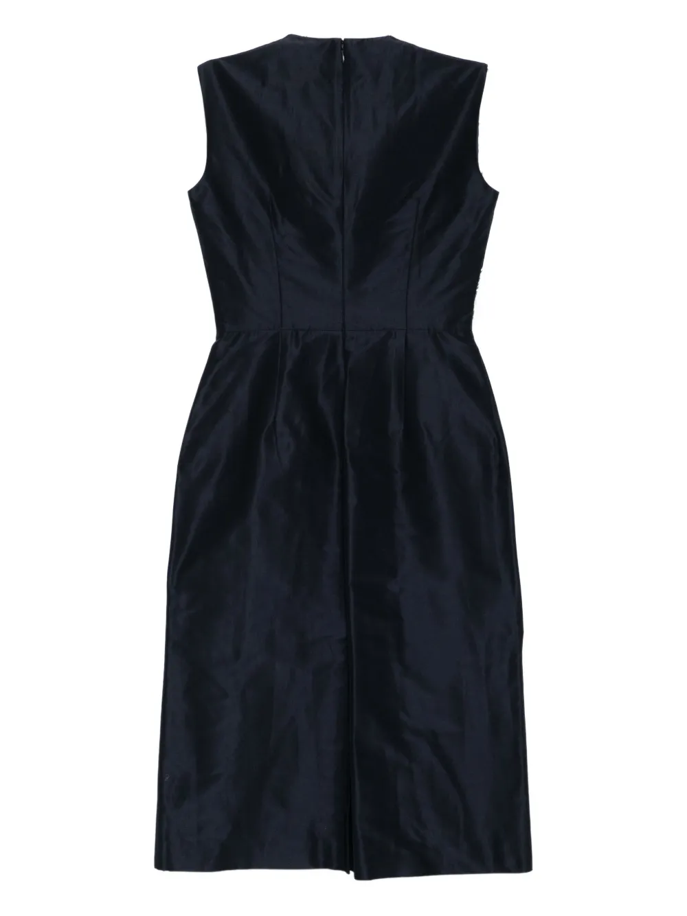 Prada Pre-Owned Jurk met bloemen applicatie - Blauw