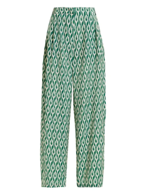 Pantalon Ihalton à imprimé géométrique - Essentiel Antwerp - Modalova