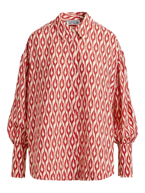 Essentiel Antwerp camisa Ihedford estampada