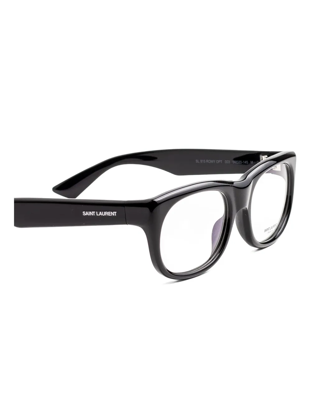 Saint Laurent Eyewear Romy bril met vierkant montuur Zwart