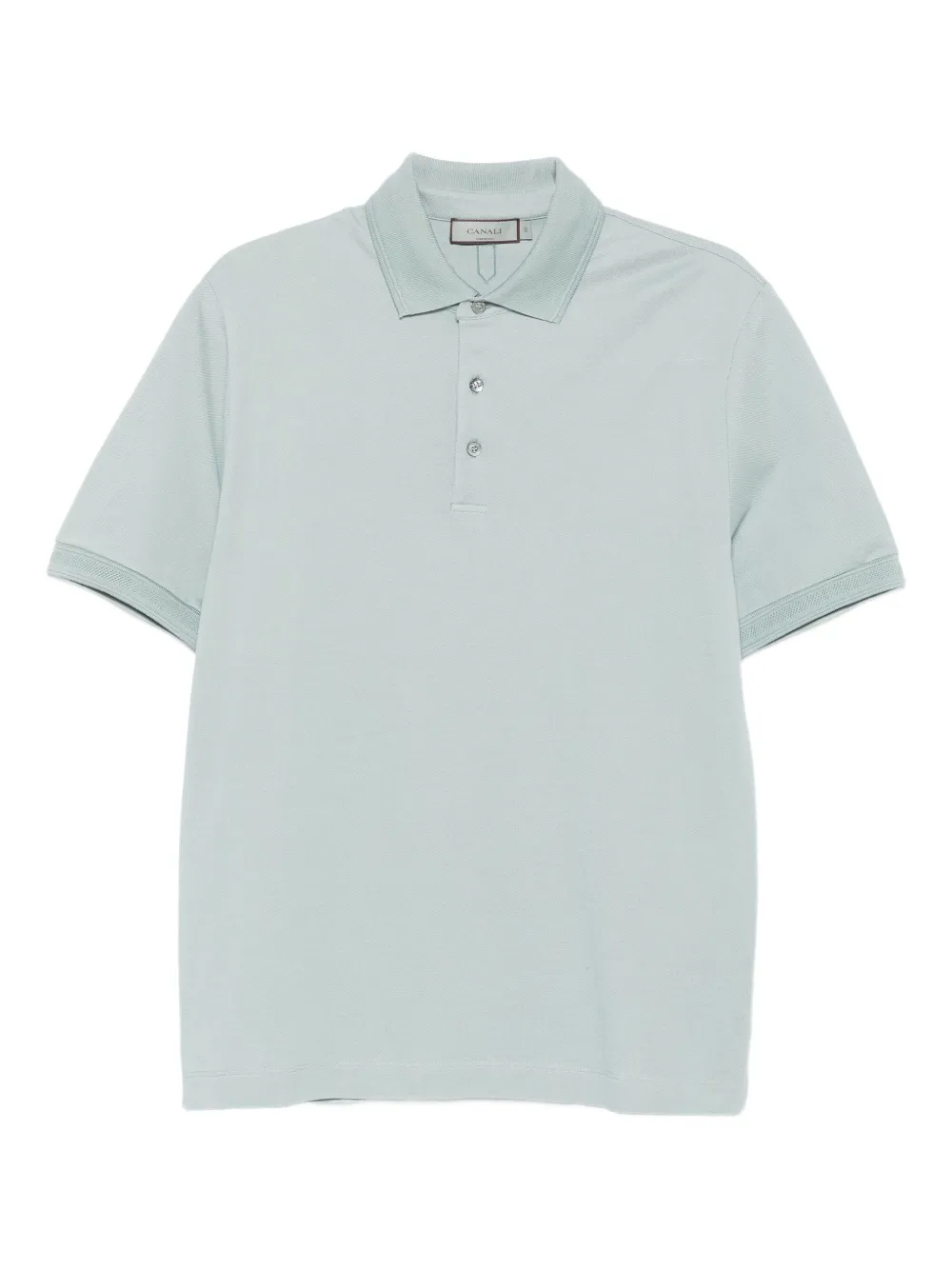 Canali Katoenen poloshirt Blauw