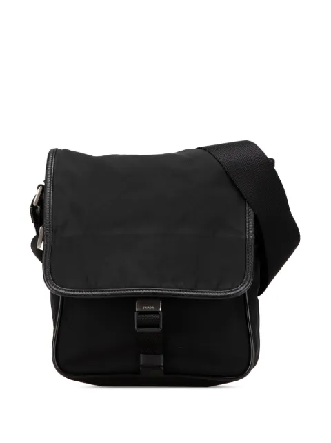 Prada Pre-Owned 2000-2013 Tessuto Buckle Messenger Bag crossbody bag