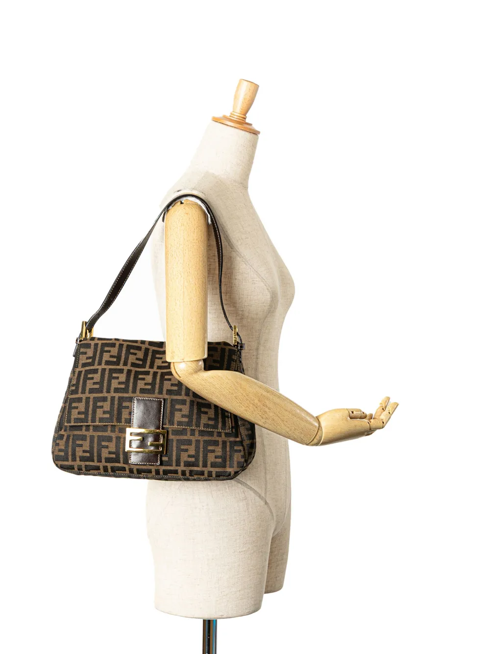 Fendi Pre-Owned 2010-2024 Zucca Canvas Mamma Forever shoulder bag | Pre-Owned | Image 2
