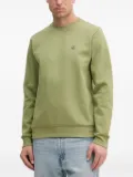 BOSS logo-patch sweatshirt - Green