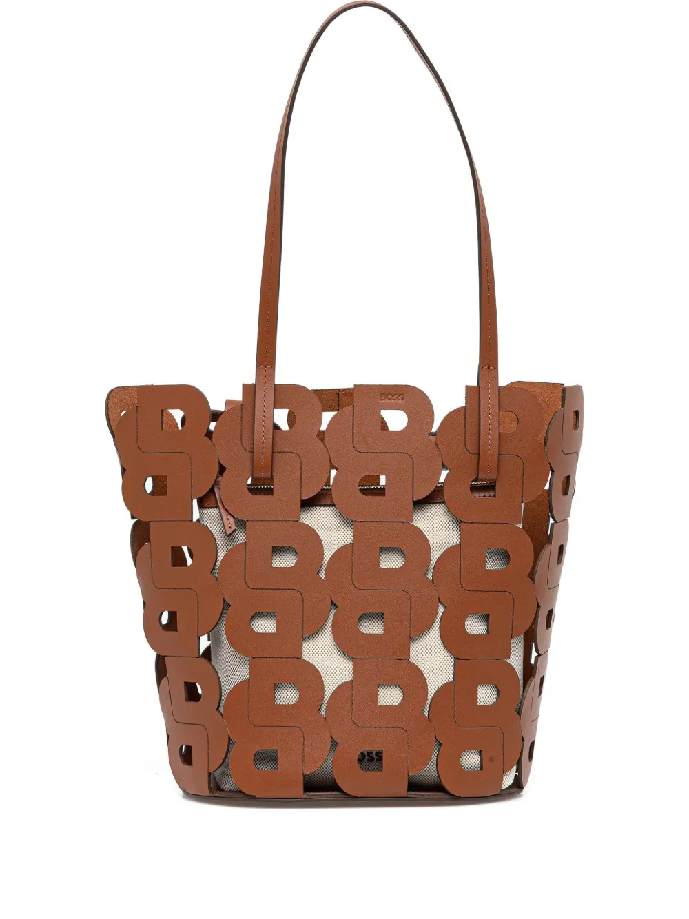 Hugo Boss Shoulder Bag Boss Woman Color Leather In Brown