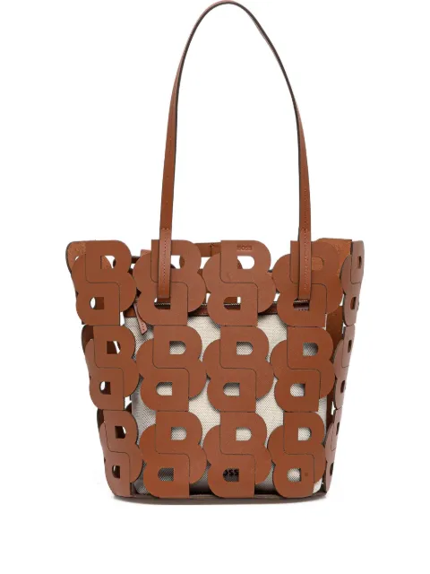BOSS Double B cut-out tote bag