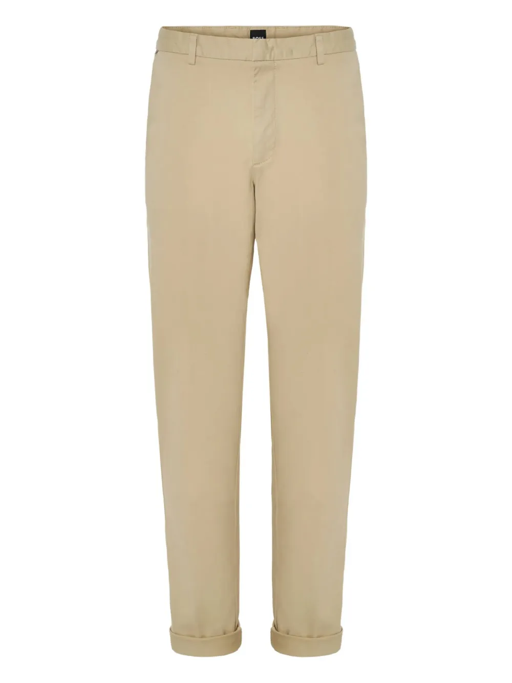 BOSS logo-patch chinos | Neutrals | Image 1