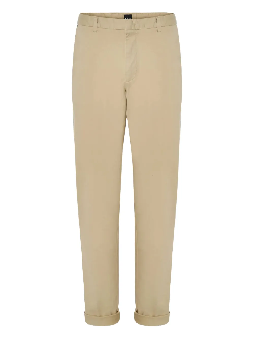 BOSS Chino met logopatch - Beige