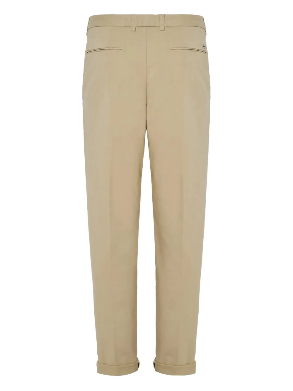BOSS Chino met logopatch Beige