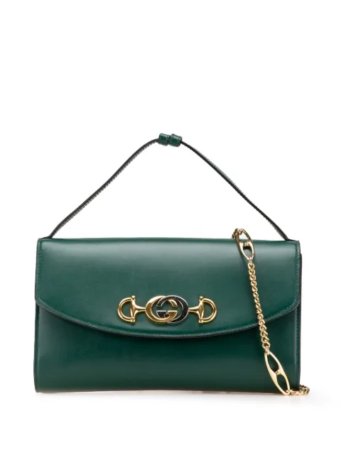 Gucci Pre-Owned bolsa satchel de piel Zumi pequeña 2016-2024