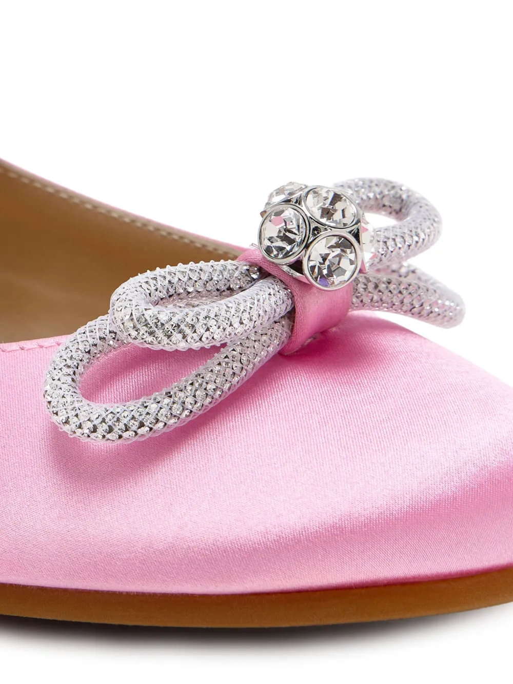 MACH & MACH satin embellished ballet flats | Teen Girl Shoes | Image 2