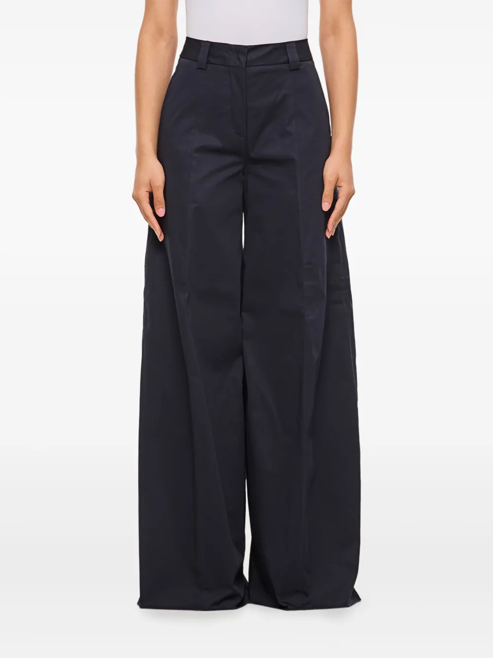 THELATEST pleated trousers Blauw