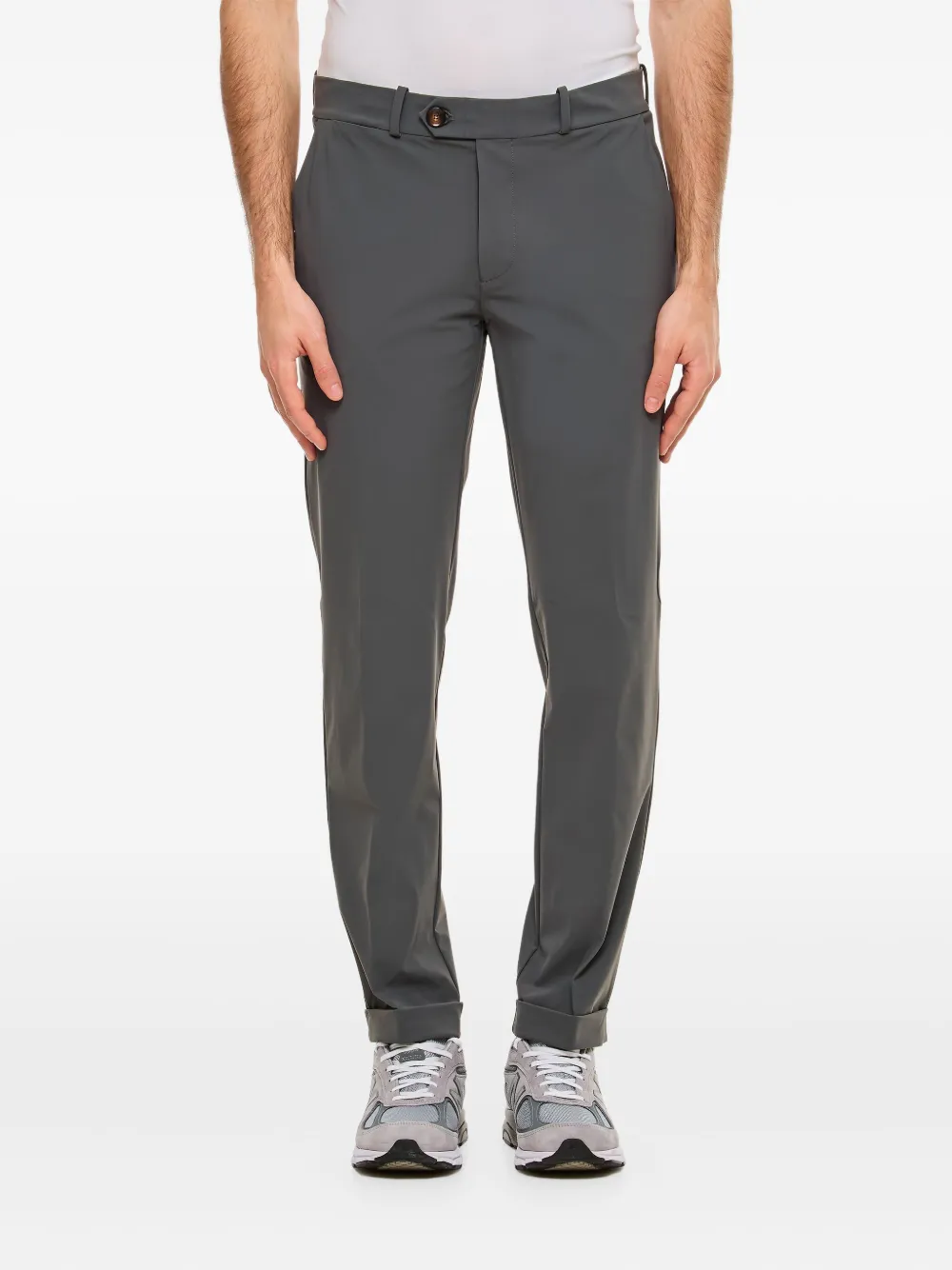Roberto Ricci Designs welt-pocket zip-front pants | Grey | Image 1
