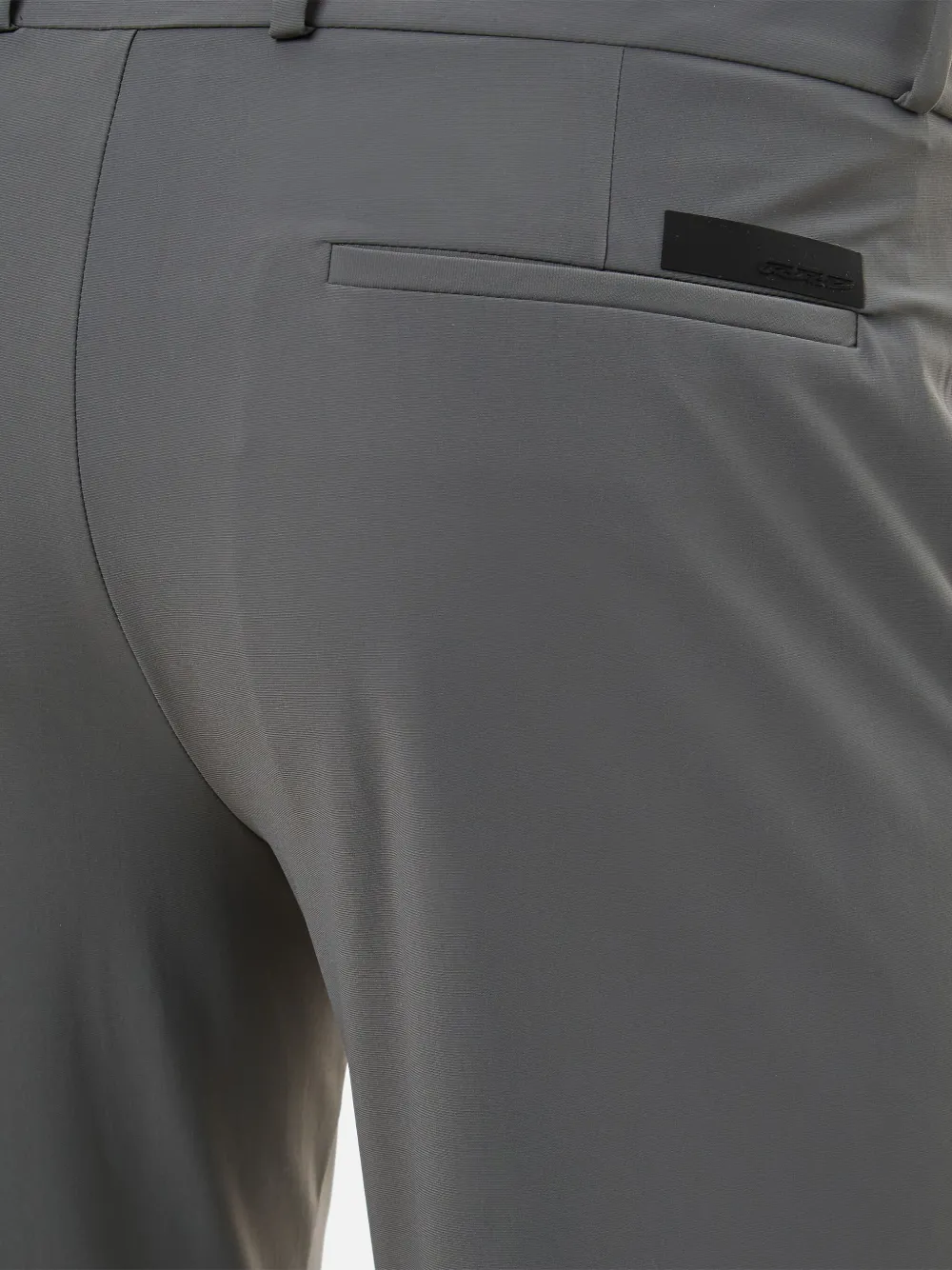 Roberto Ricci Designs Broek met paspelzak en rits Grijs
