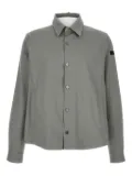 Roberto Ricci Designs button-fastening patch-detail shirt jacket - Grey