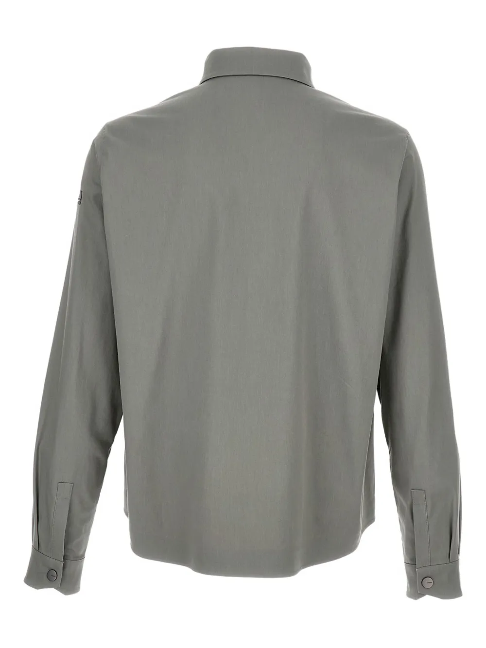Roberto Ricci Designs Shirtjack met knoopsluiting en patchdetail Groen